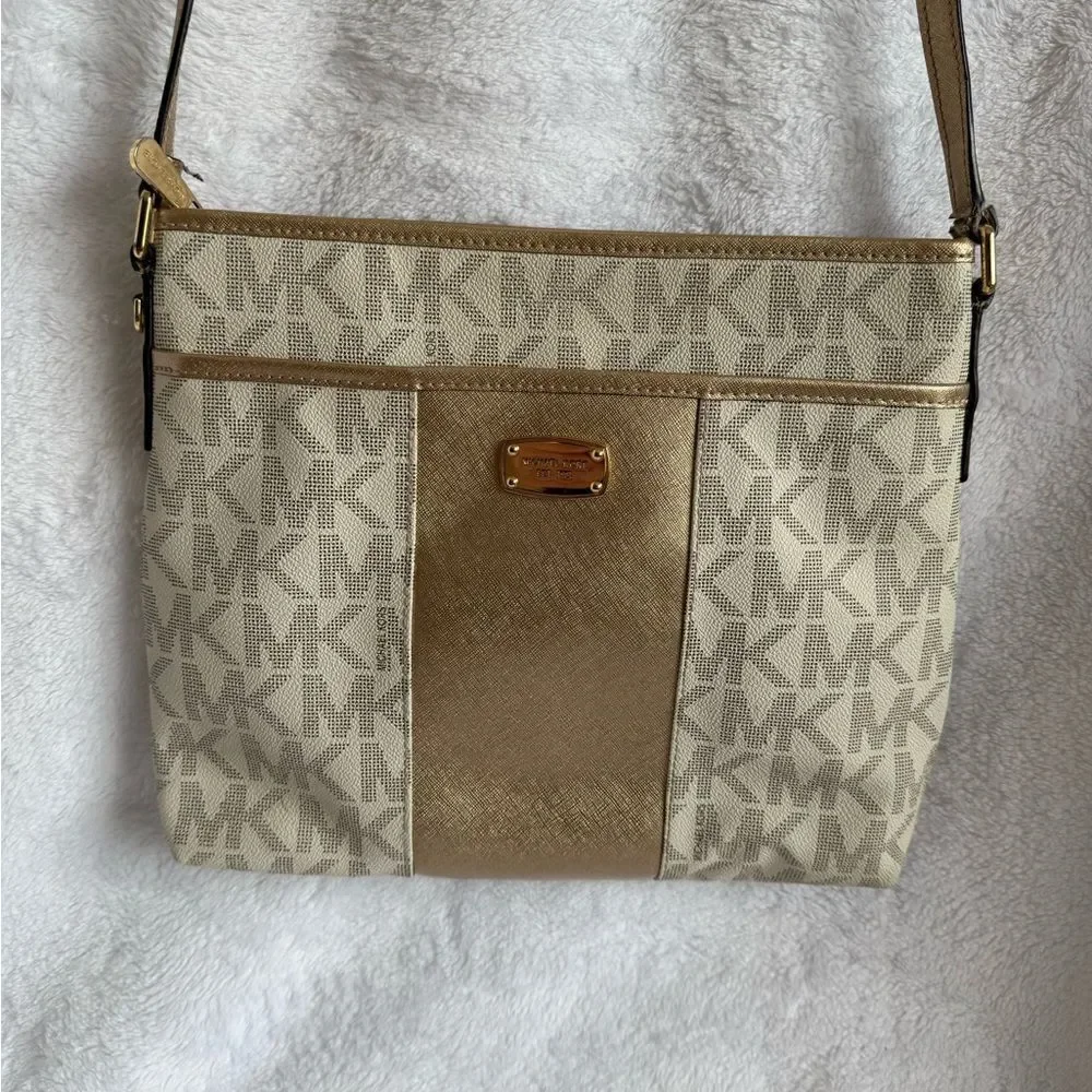 Michael Kors Monogrammed Crossbody